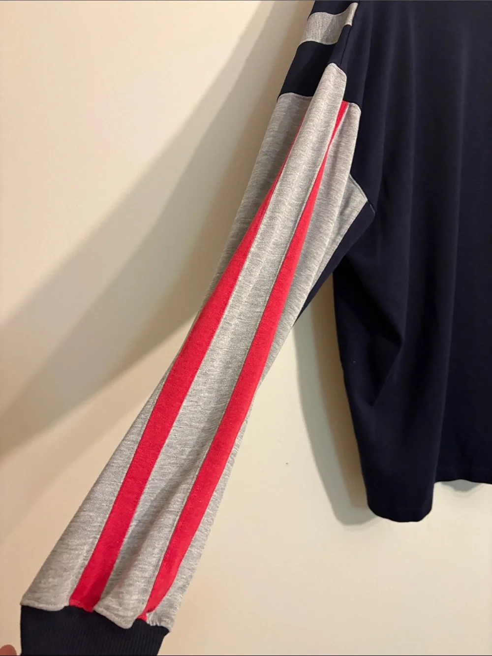 Vintage knights of round table Polo red white grey blue